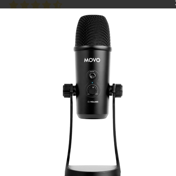 OVO UM700 USB Microphone - Black and Teal - Picture 5 of 12